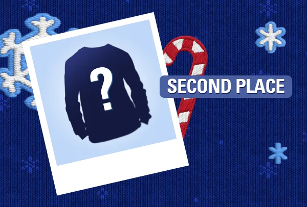Second place: Surprise Elgato holiday sweater, Stream Deck +