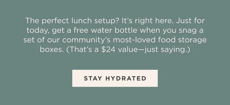 STAY HYDRATED