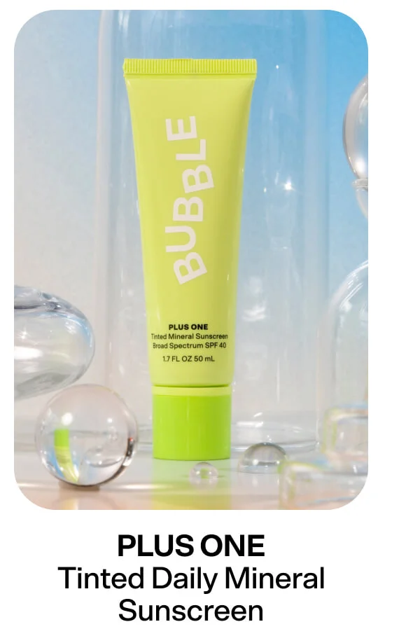 Plus One Tinted Daily Mineral Sunscreen