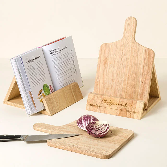 Cutting Board & Cookbook Stand