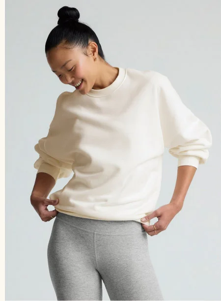 LuxeFleece Oversized Sweatshirt