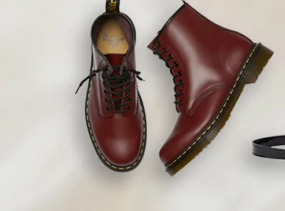 1460 Smooth Leather Lace Up Boots