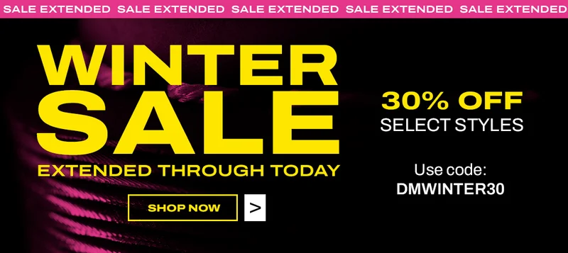 WINTER SALE | 30% OFF EXTENDED