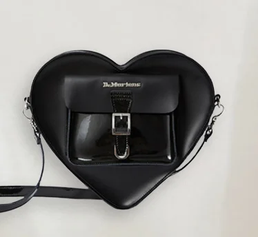 Heart Shaped Leather Backpack