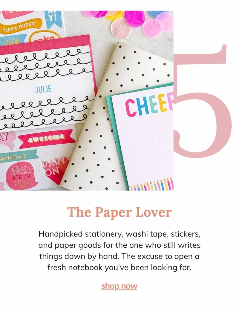 Pretty Paper Club - Personalized Notecards