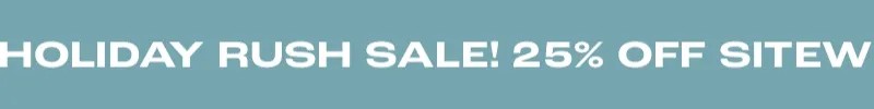 25% Off Sitewide