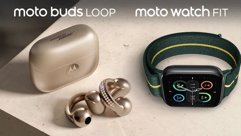 moto buds loop and moto watch fit