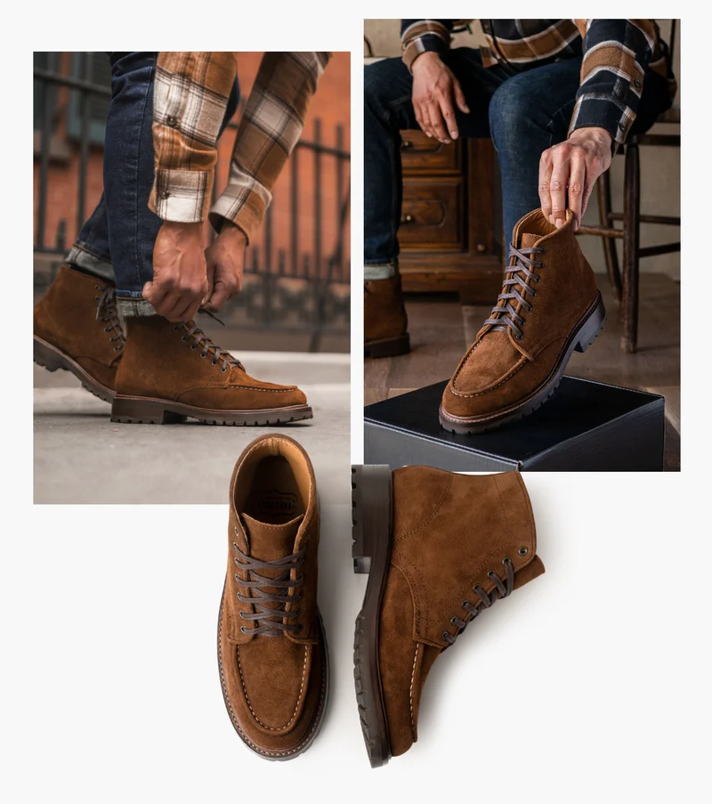 Imagery for the new Cinnamon Diplomat Boot