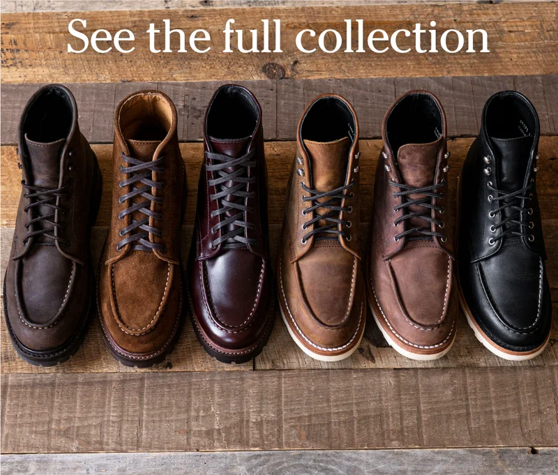 Group image of the Diplomat Boot variants