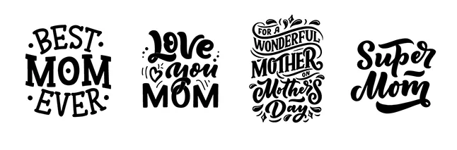 Mother's Day Icon and Graphics