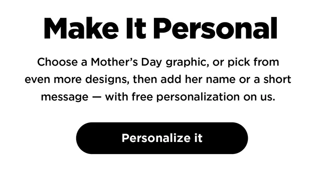 Make it Personal