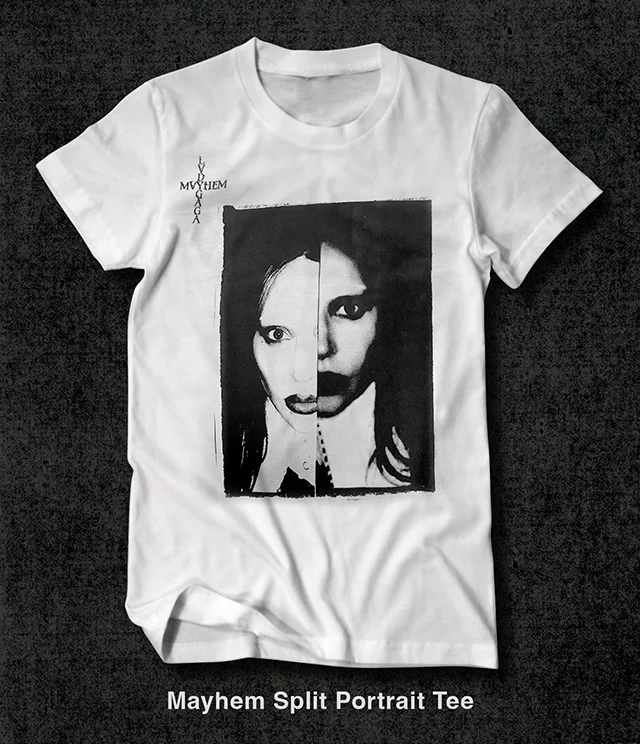 Mayhem Split Portrait Tee