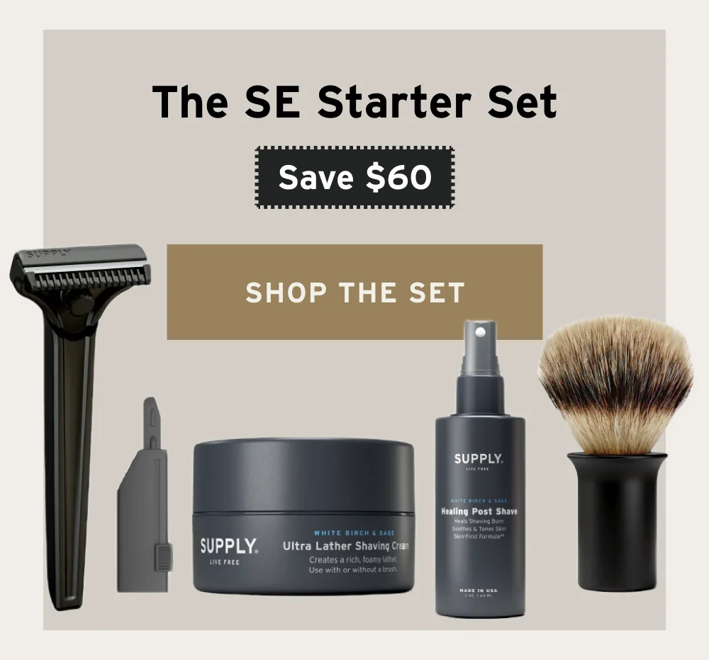 [Button: SAVE $60] The SE Starter Set -image- [ Shop the Set ]