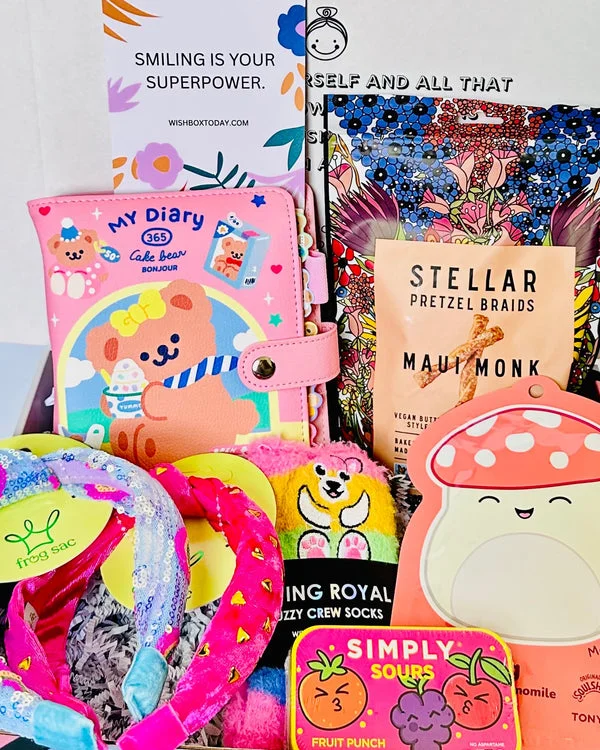 Tween Wishbox monthly surprise box for girls