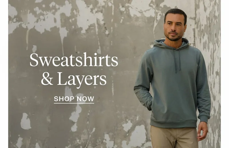 Men's Sweatshirts & Layers