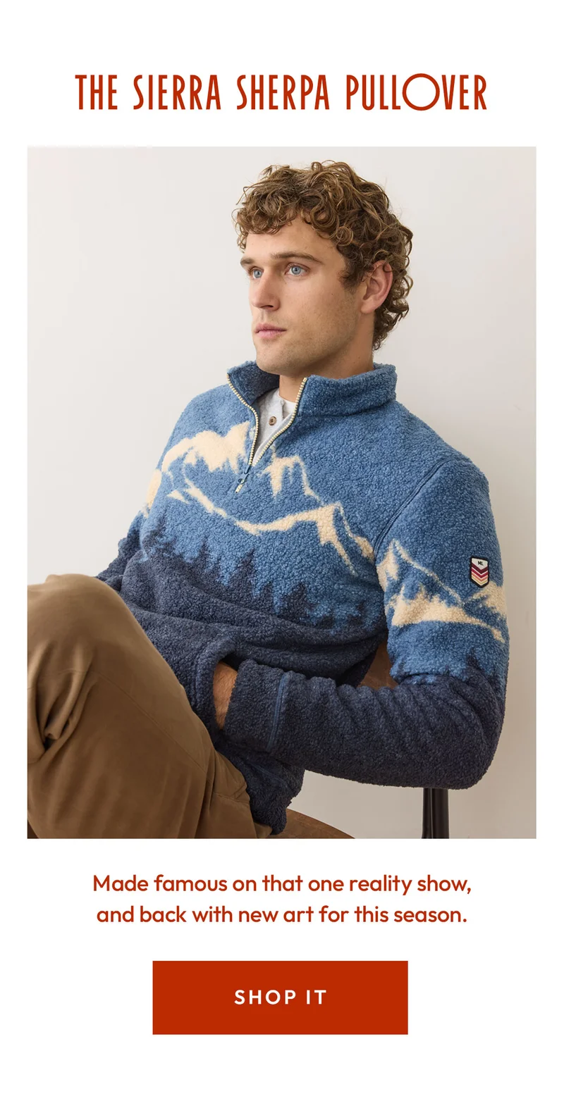 The Sierra Sherpa Pullover