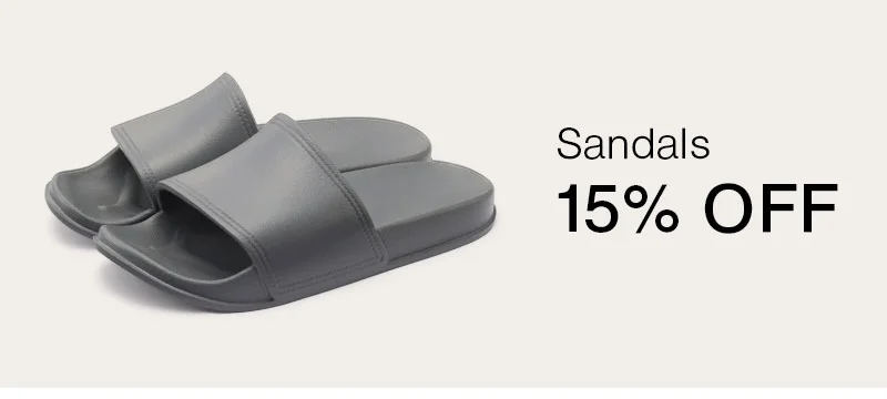 Shop Sandals 15% OFF