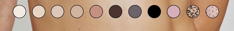 Available in these colors