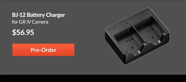 BJ-12 Battery Charger for GR IV Camera