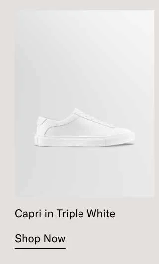 Capri in Triple white-Shop Now