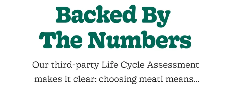 Backed by  the Numbers