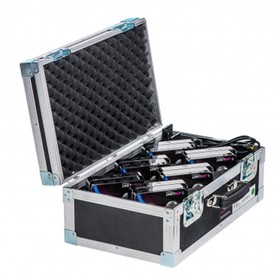 ApeLight Maxi Tourpack - 6 Wireless DMX PAR Can with Charging Case