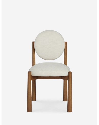 Truett Dining Chair - Ivory Basketweave