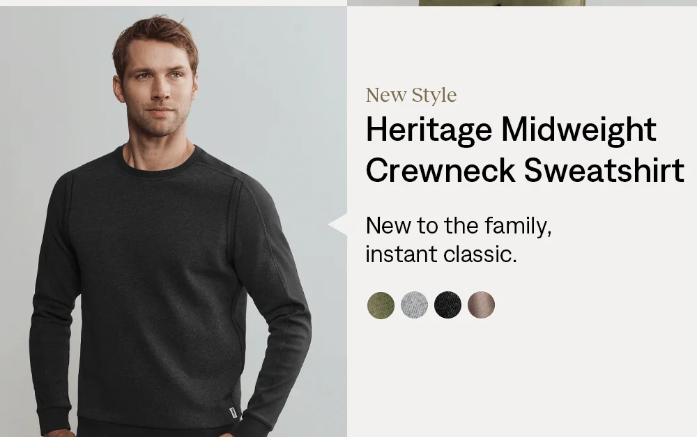 Heritage Crew Neck Sweatshirt