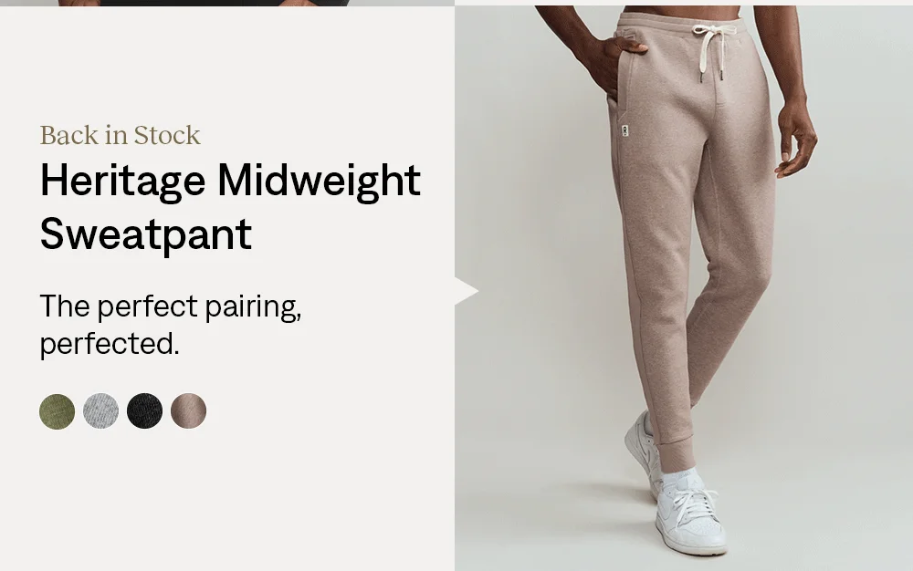 Heritage Sweatpant