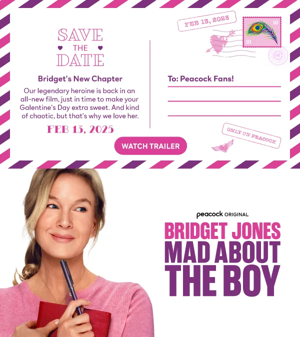 Bridget Jones Mad About the Boy - Streaming Feb 13. 2025