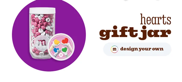 HEARTS GIFT JAR