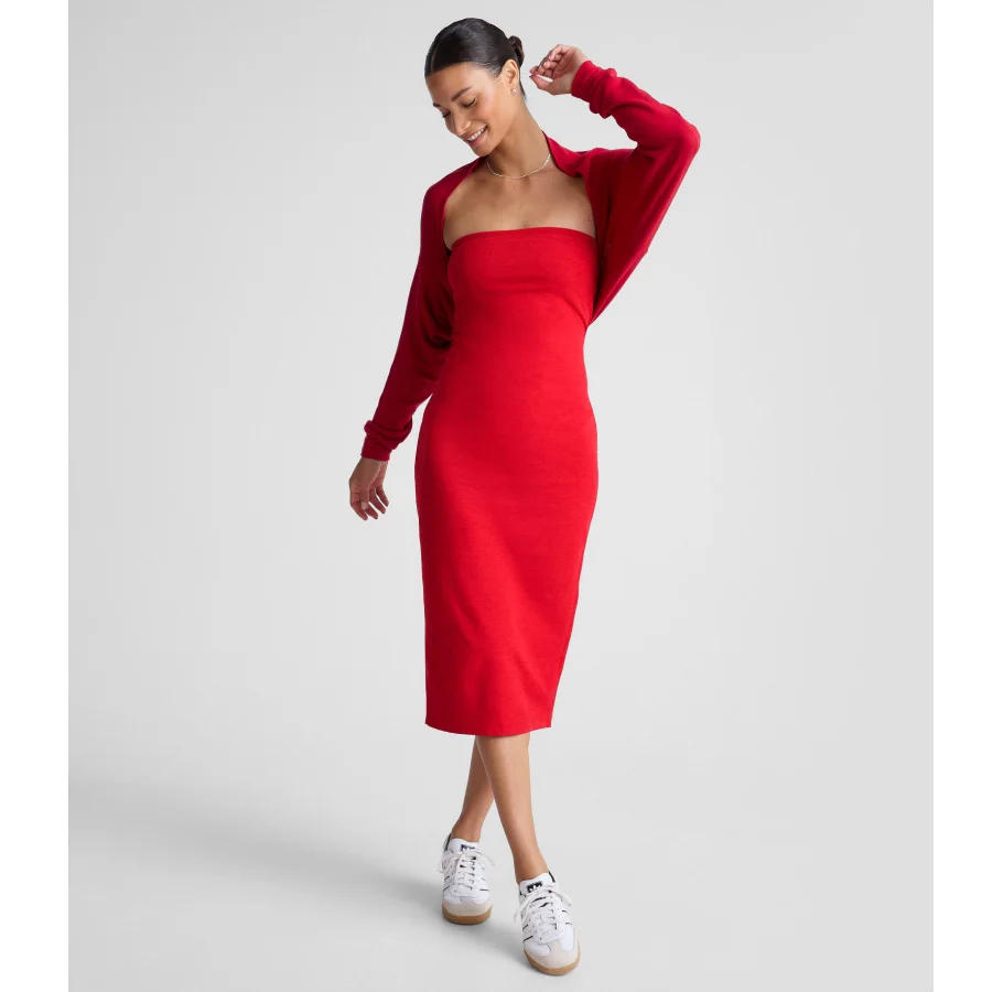 Spacedye Strapless Dress