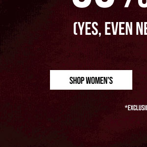 Shop women's up to 50% off even new arrivals + free shipping. *Exclusions Apply