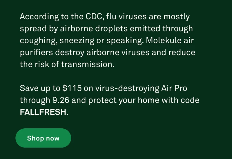 Air Pro Flash Sale: Save up to $115 on virus destroying Air Pro through 9.26 and protect your home with code FALLFRESH