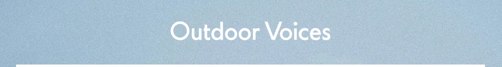 Outdoor Voices