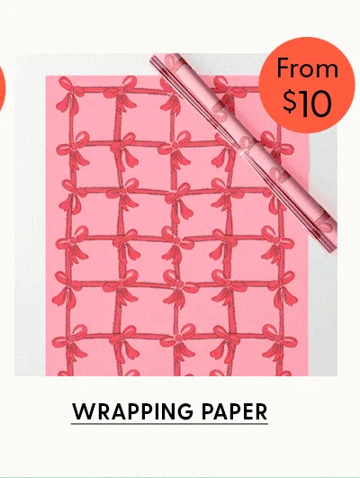 From $10 | Shop Wrapping Paper