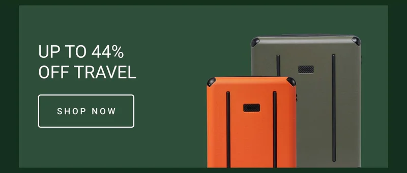 Up to 44% Off Travel | Shop Now