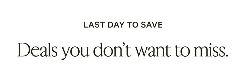 50% Off Almost Everything