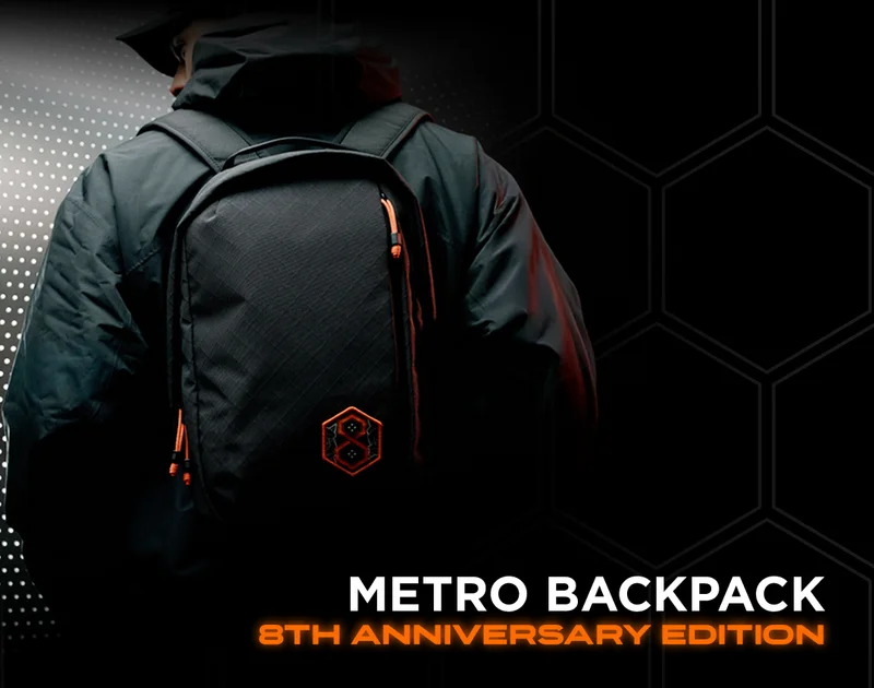 8th anniv metro backpack