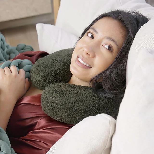 Weighted Pressure Point Stimulating Neck Pillow