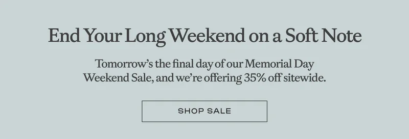 End Your Long Weekend on a Soft note - Shop Sale