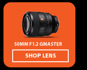 50MM F.1 GMASTER Shop lens