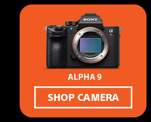 Alpha 9 Shop camera
