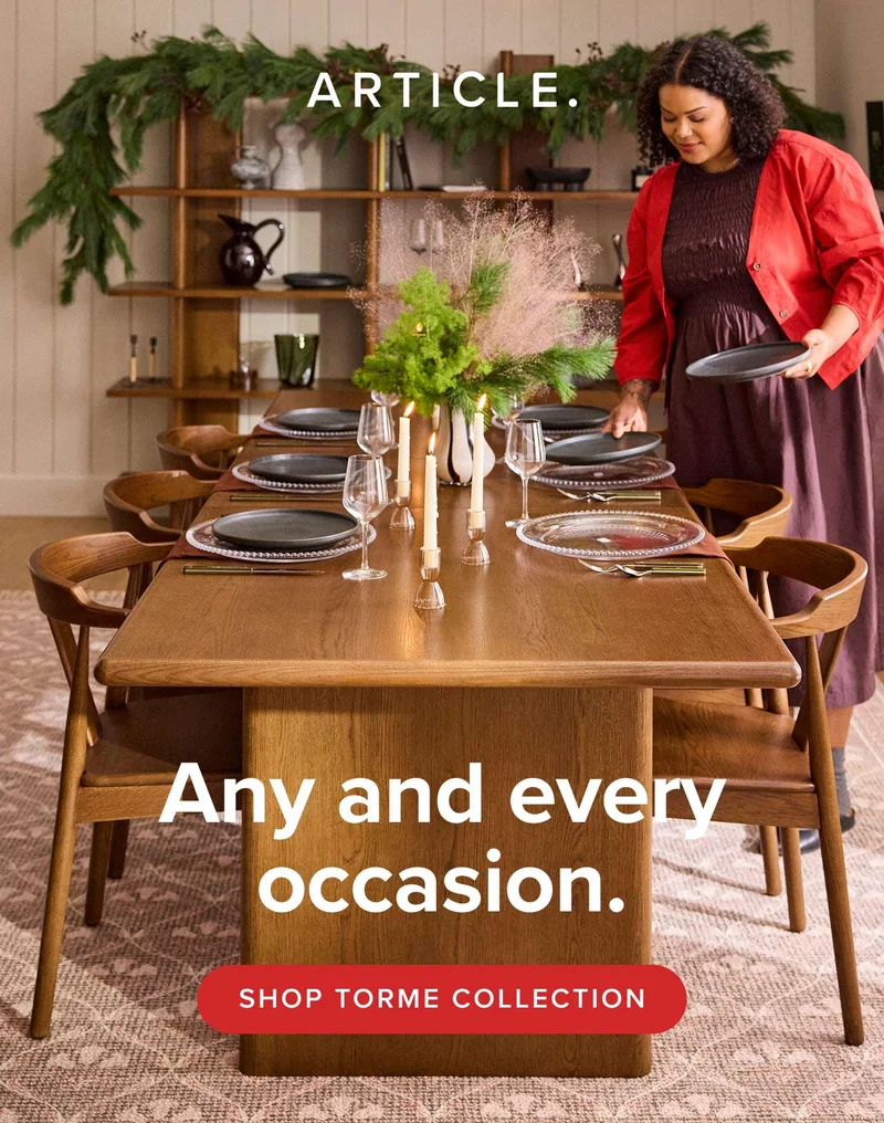 Any and every occasion. Shop Torme.