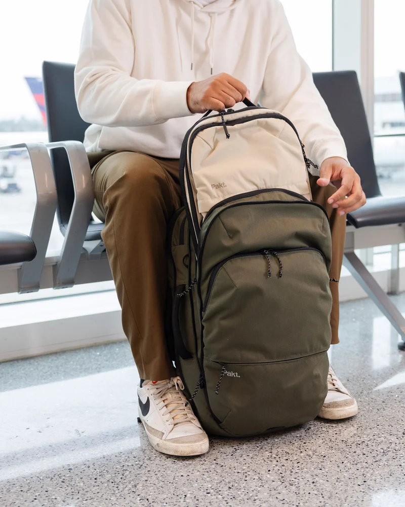 The Pakt Travel Backpack + the 15L Sling
