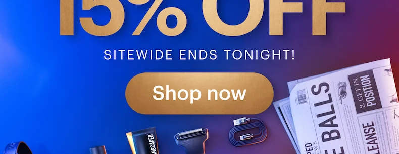 Last day to save! Memorial Day Sale 15% OFF
