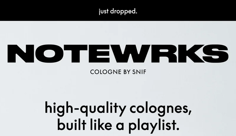 high-quality colognes, built like a playlist.