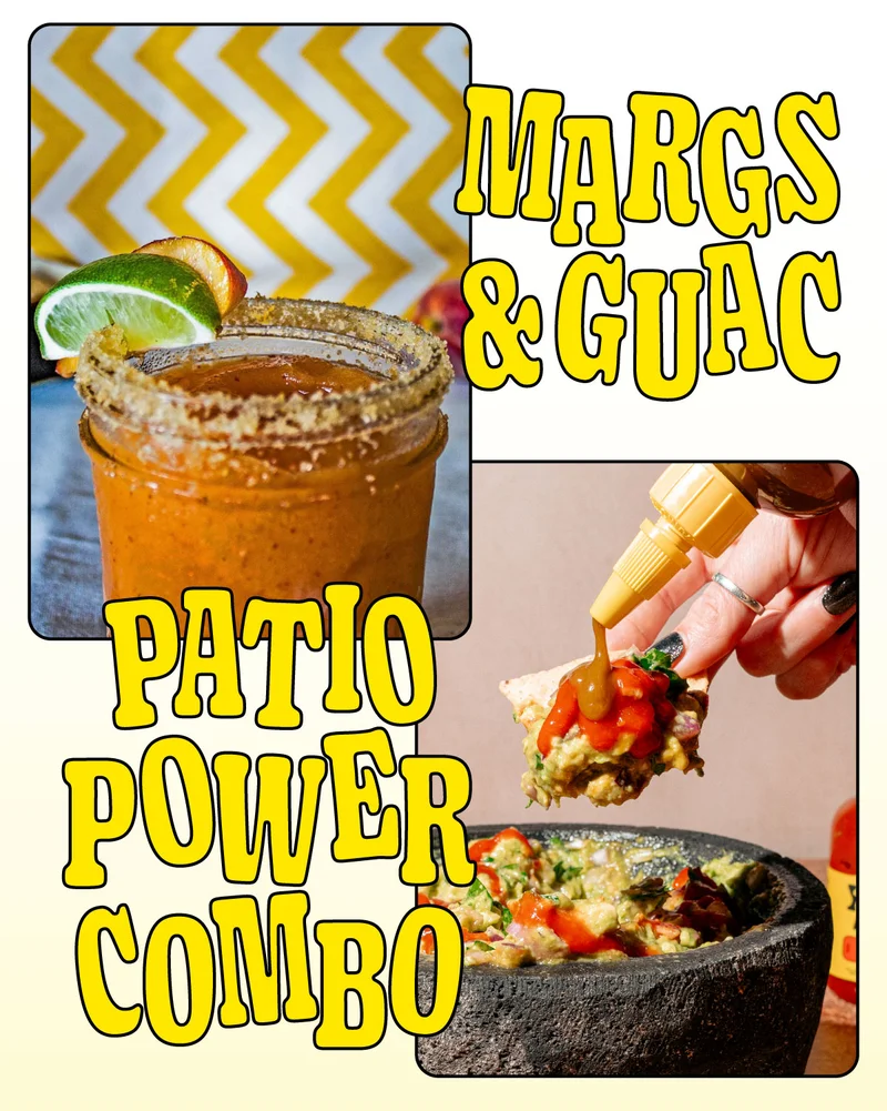 Margs and Guac = Patio Power Combo