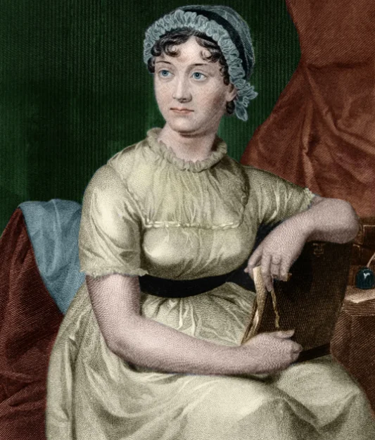 A portrait of Jane Austen