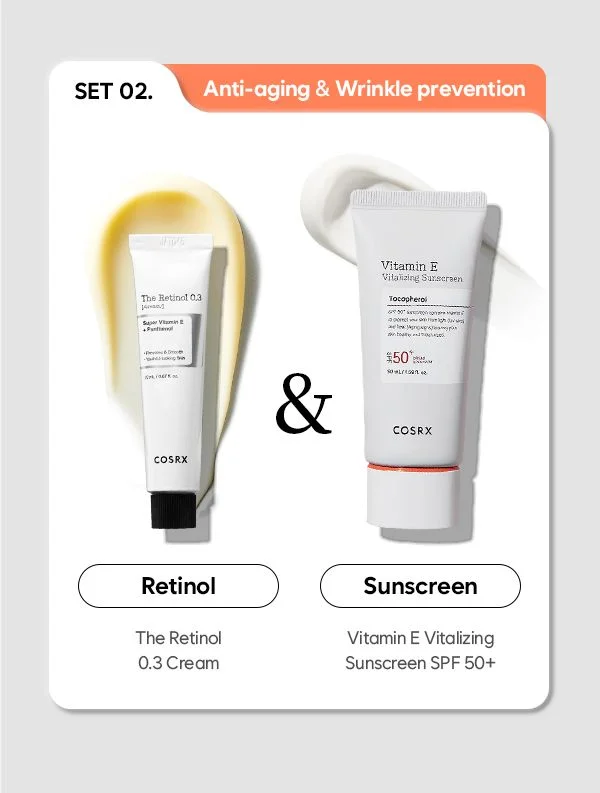 retinol0.3&sunscreeen